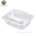 Wegwerp plastic verse salade containerverpakkingsdoos